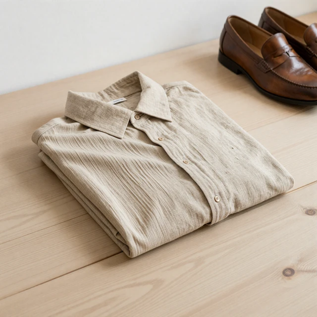 Minimal menswear still life illustrating the male confidence building guide on Gemcitydating